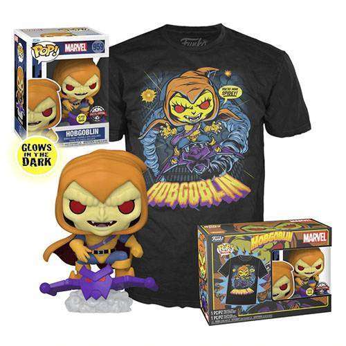 Funko Pop Marvel Hobgoblin 959 + Camiseta Talla M - Imagen 3
