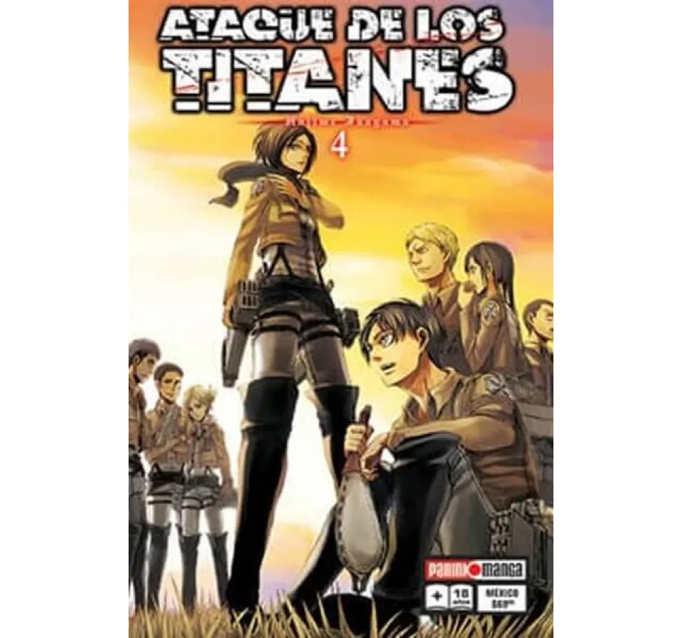 Manga Ataque De Los Titanes 04