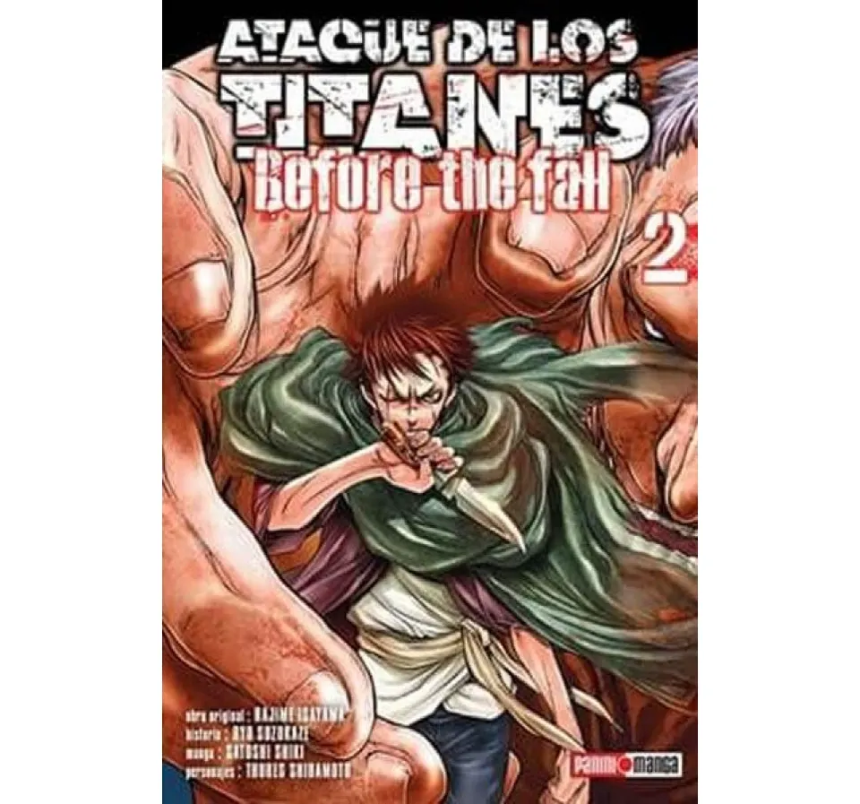 Manga Ataque de los Titanes: Before the Fall 2