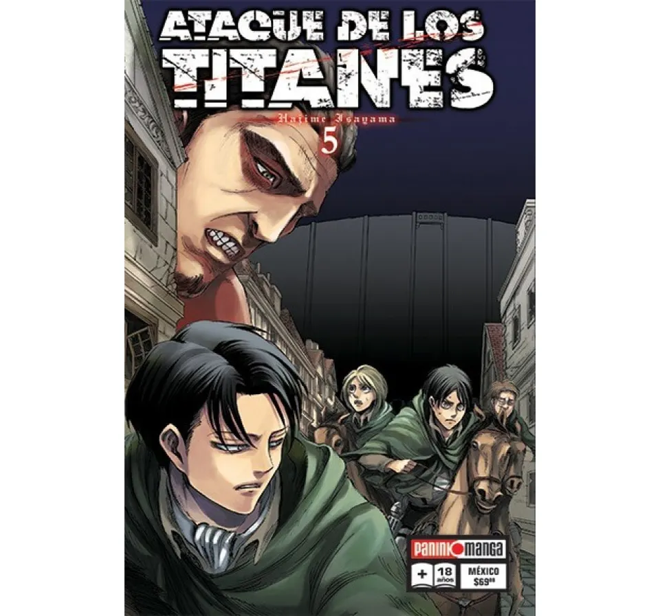 Manga Ataque De Los Titanes 05