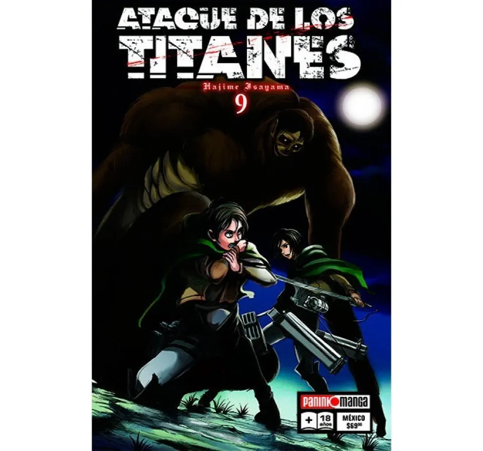 Manga Ataque De Los Titanes 09