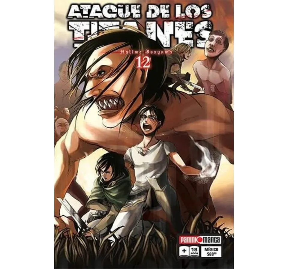 Manga Ataque De Los Titanes 12