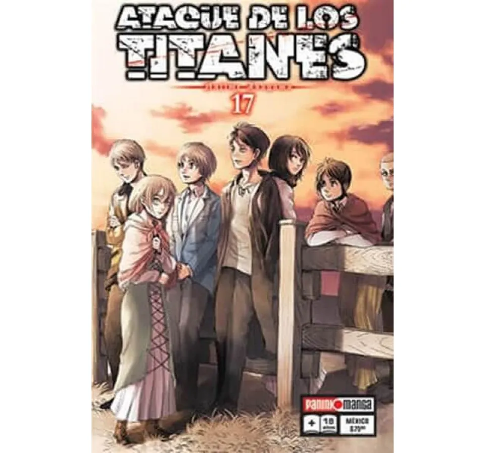 Manga Ataque De Los Titanes 17