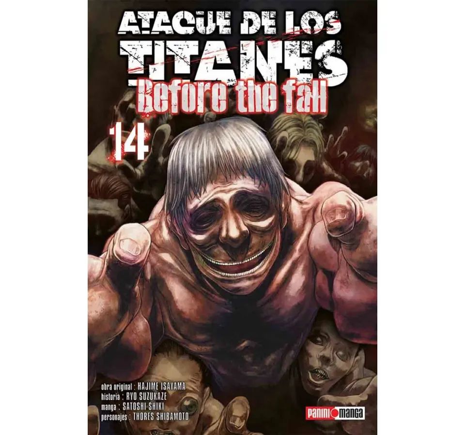 Manga Ataque de los Titanes: Before the Fall 14