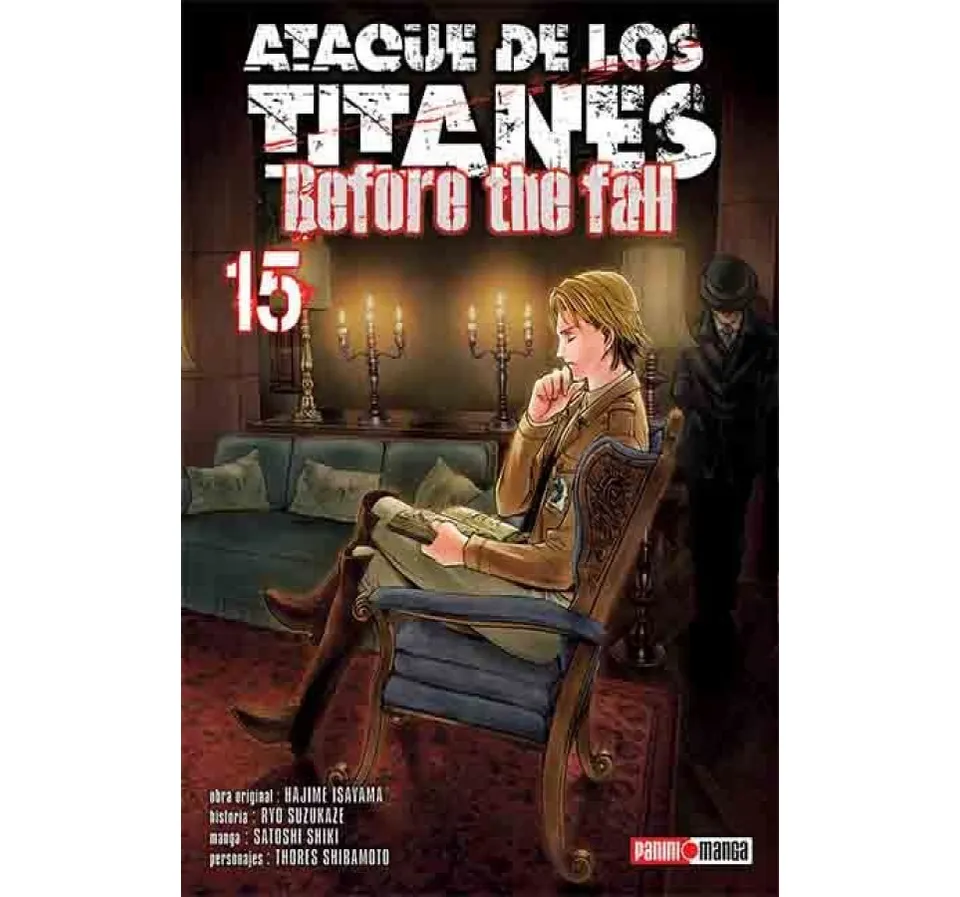 Manga Ataque de los Titanes: Before the Fall 15