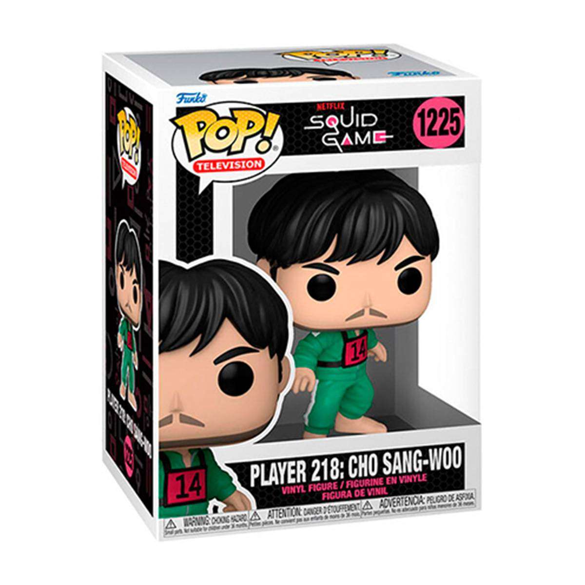 Funko Pop Squid Game - Player 218: Cho Sang-Woo
