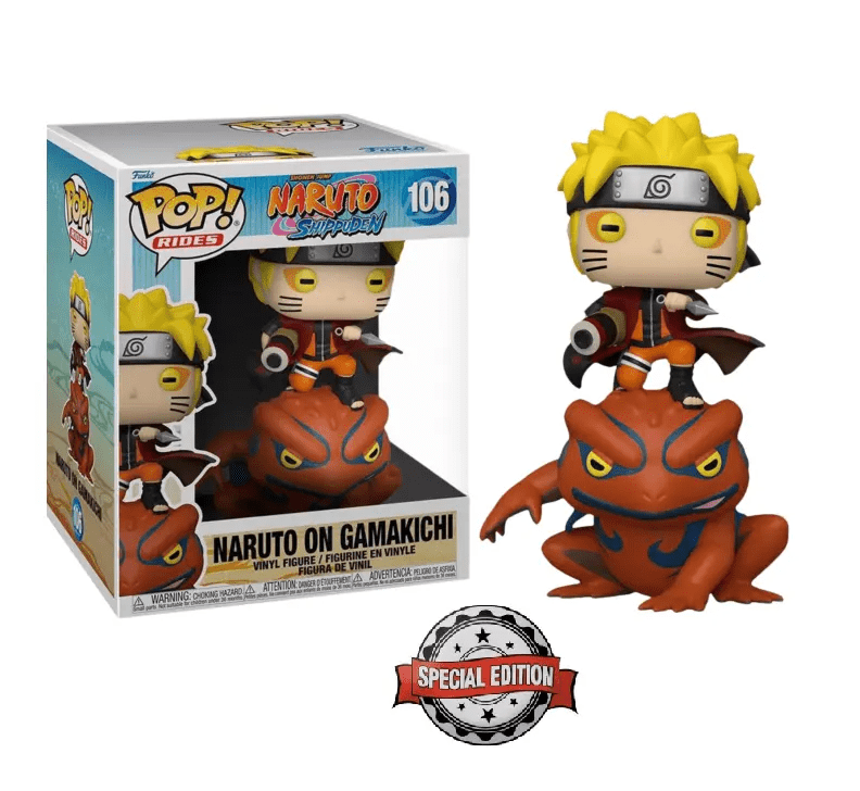 Funko Pop Naruto Shippuden - Sage Mode Naruto & Gamakichi 106