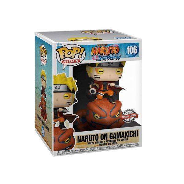 Funko Pop Naruto Shippuden - Sage Mode Naruto & Gamakichi 106 - Imagen 2
