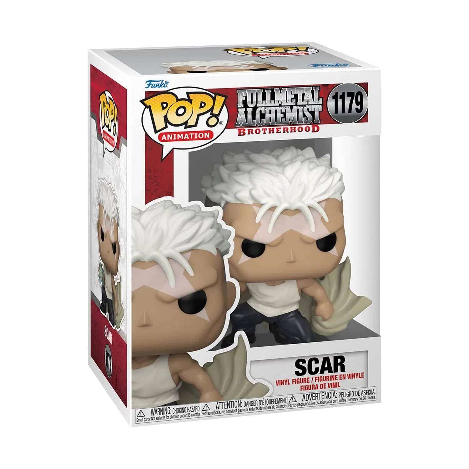Funko Pop Fullmetal Alchemist: Brotherhood - Scar 1179