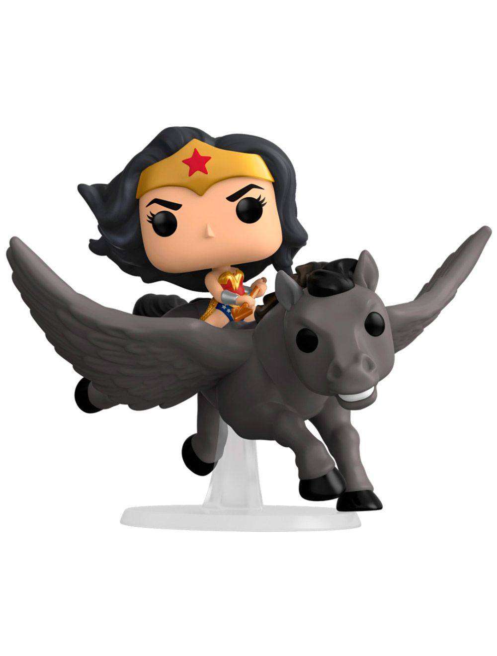 Funko Pop Ride Super Deluxe: WW 80th - Wonder Woman on Pegasus 280 - Imagen 2