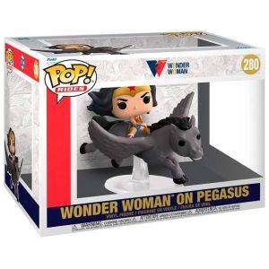 Funko Pop Ride Super Deluxe: WW 80th - Wonder Woman on Pegasus 280