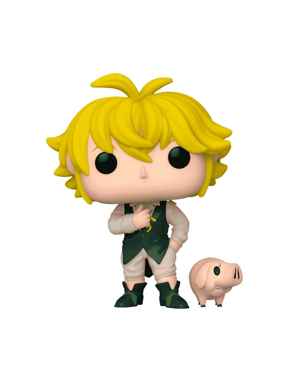 Funko Pop Seven Deadly Sins - Meliodas y Hawk 1497 - Imagen 2