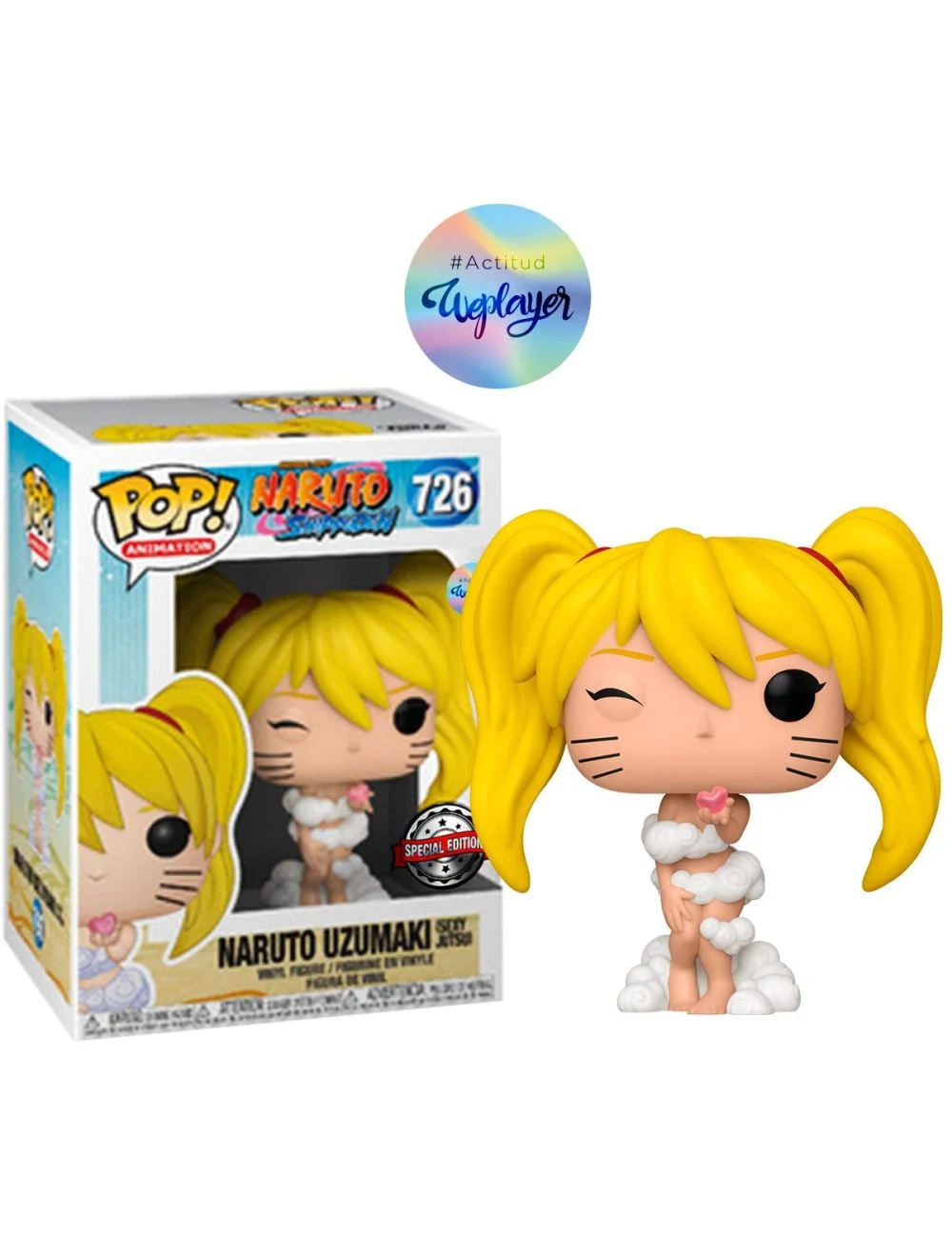 Funko Pop Naruto Shippuden - Naruto Uzumaki (Sexy Jutsu) 726 - Imagen 2