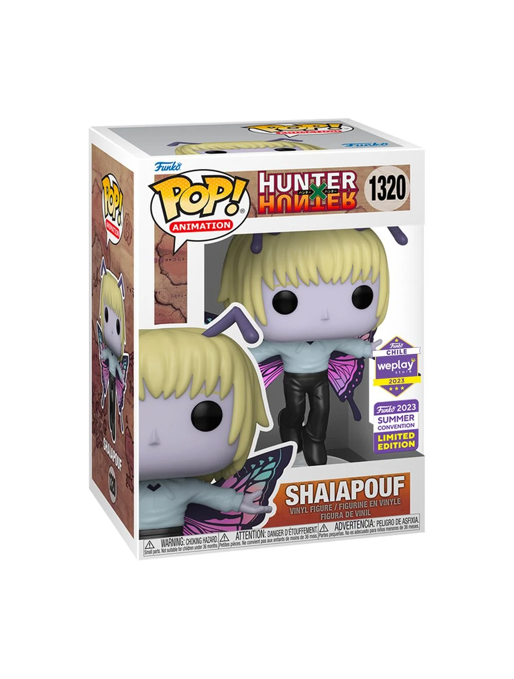 Funko Pop Hunter X Hunter - Shaiapouf Butterfly 1320 - Imagen 2