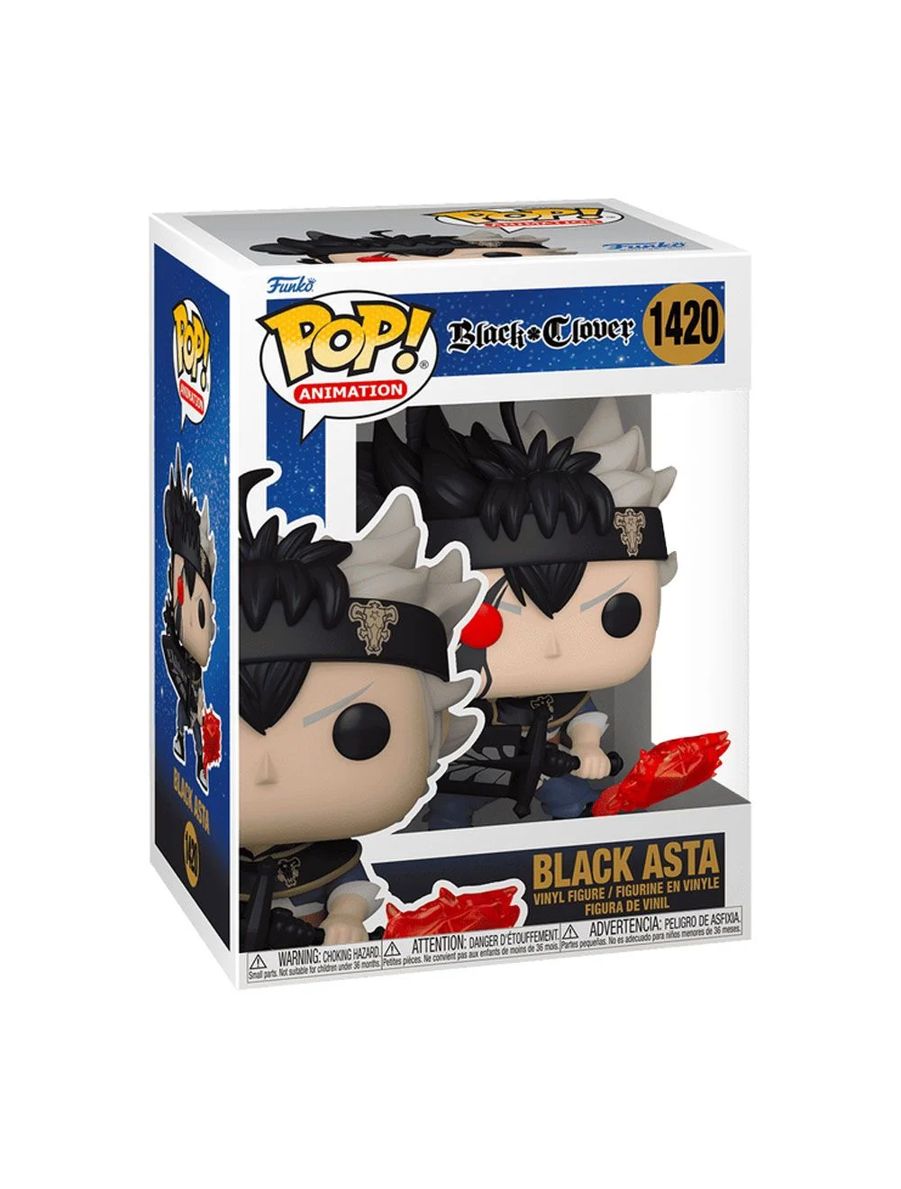 Funko Pop Black Clover - Black Asta 1420