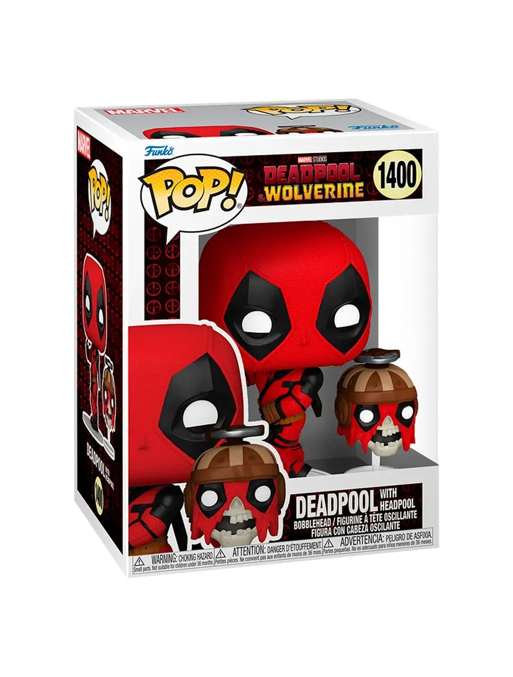 Funko Pop Deadpool & Wolverine - Deadpool with Headpool 1400