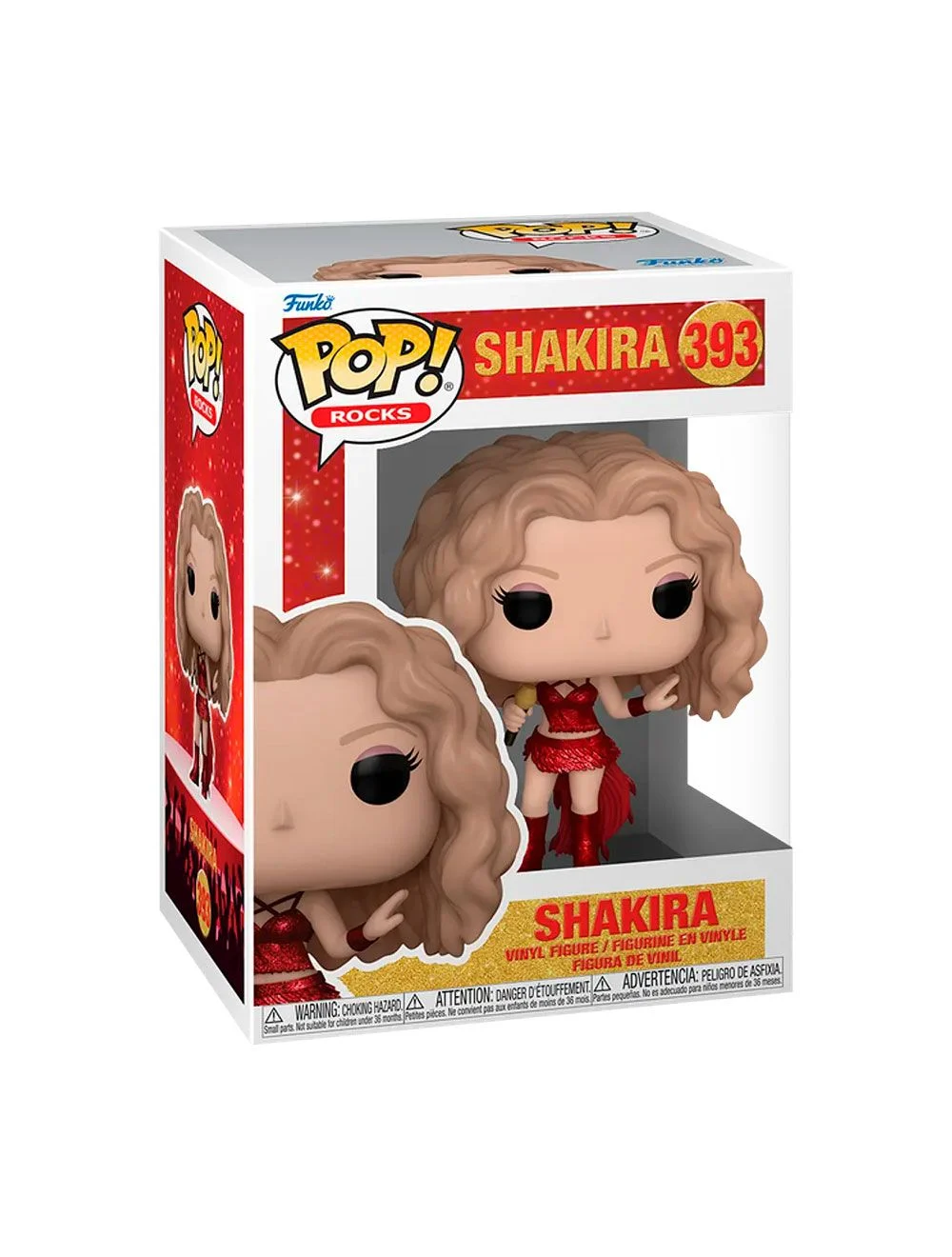 Funko Pop Rocks - Shakira Super Bowl 393