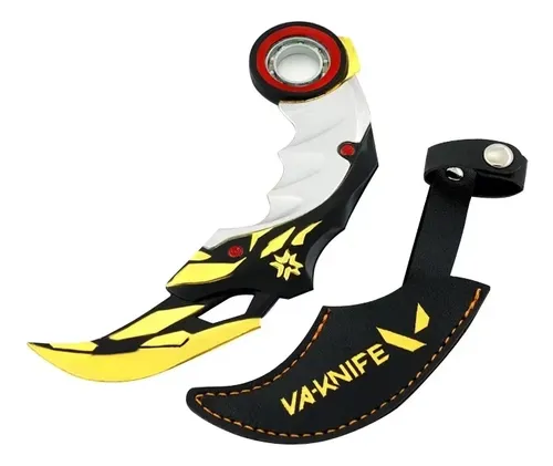 Cuchillo Valorant - Karambit Champions 2021 Con Funda