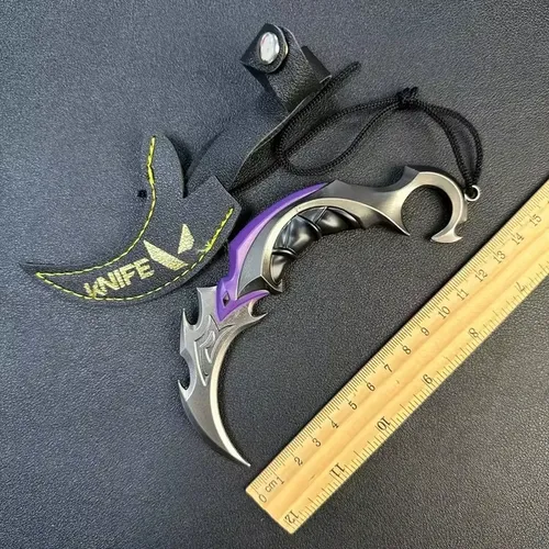 Cuchillo Valorant - Karambit Reaver 2.0 Incluye Funda (utilería) - Imagen 2